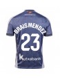 Real Sociedad Brais Mendez #23 Auswärtstrikot 2025-26 Kurzarm Real Sociedad Brais Mendez #23 Auswärtstrikot 2025-26 Kurzarm
